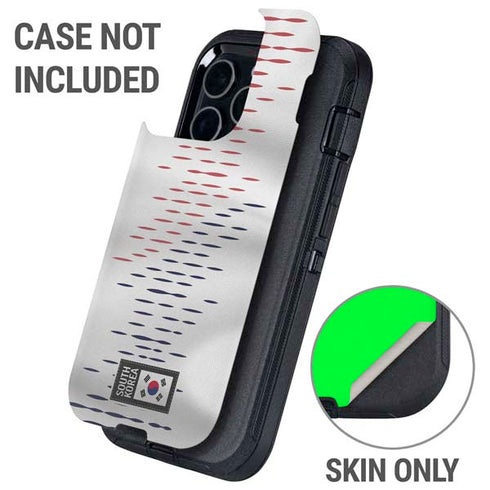 South Korea Soccer Flag Otterbox Defender iPhone Skin